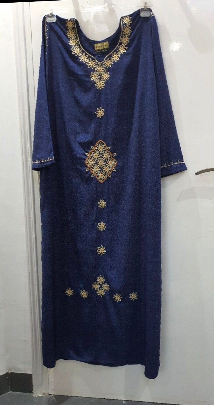 Jebba bleue brodée 