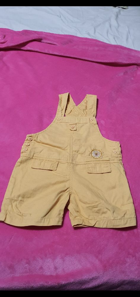 Salopette jaune 