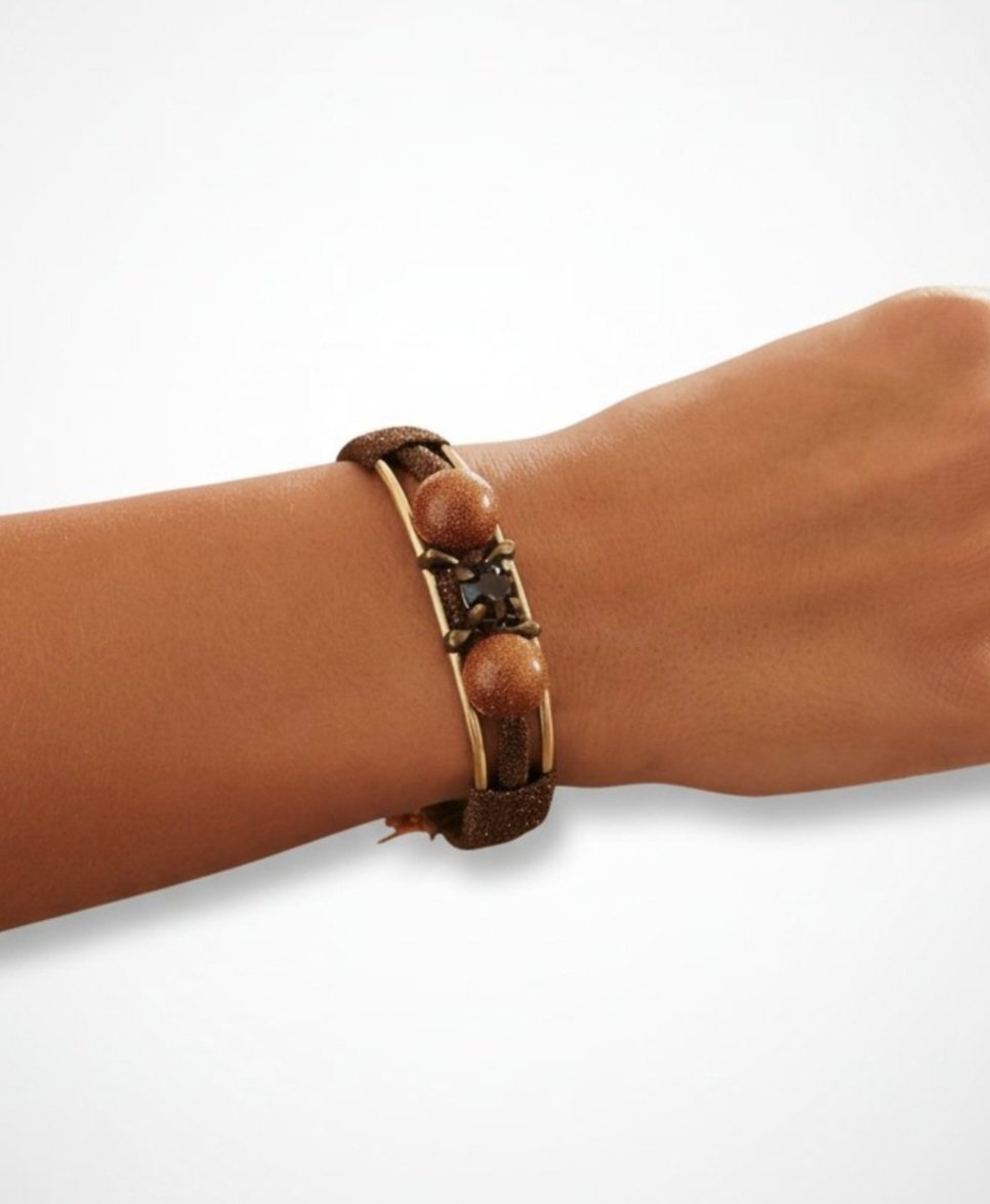 Bracelet marron 