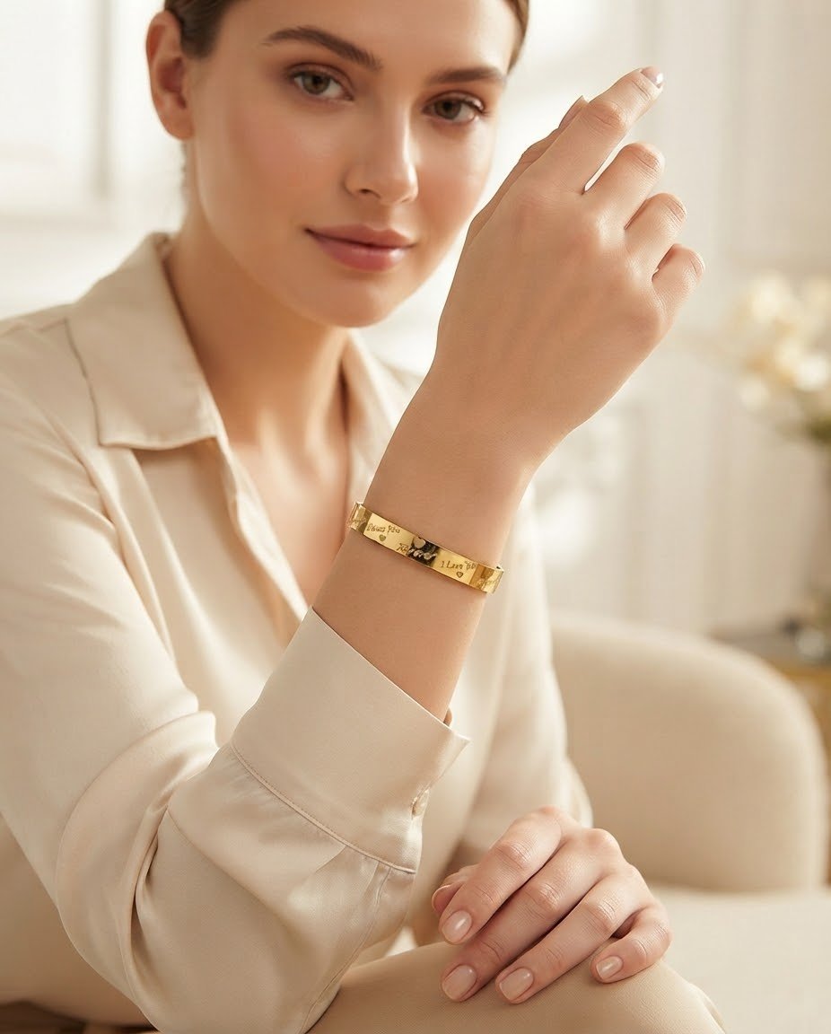 Gourmette bronze 