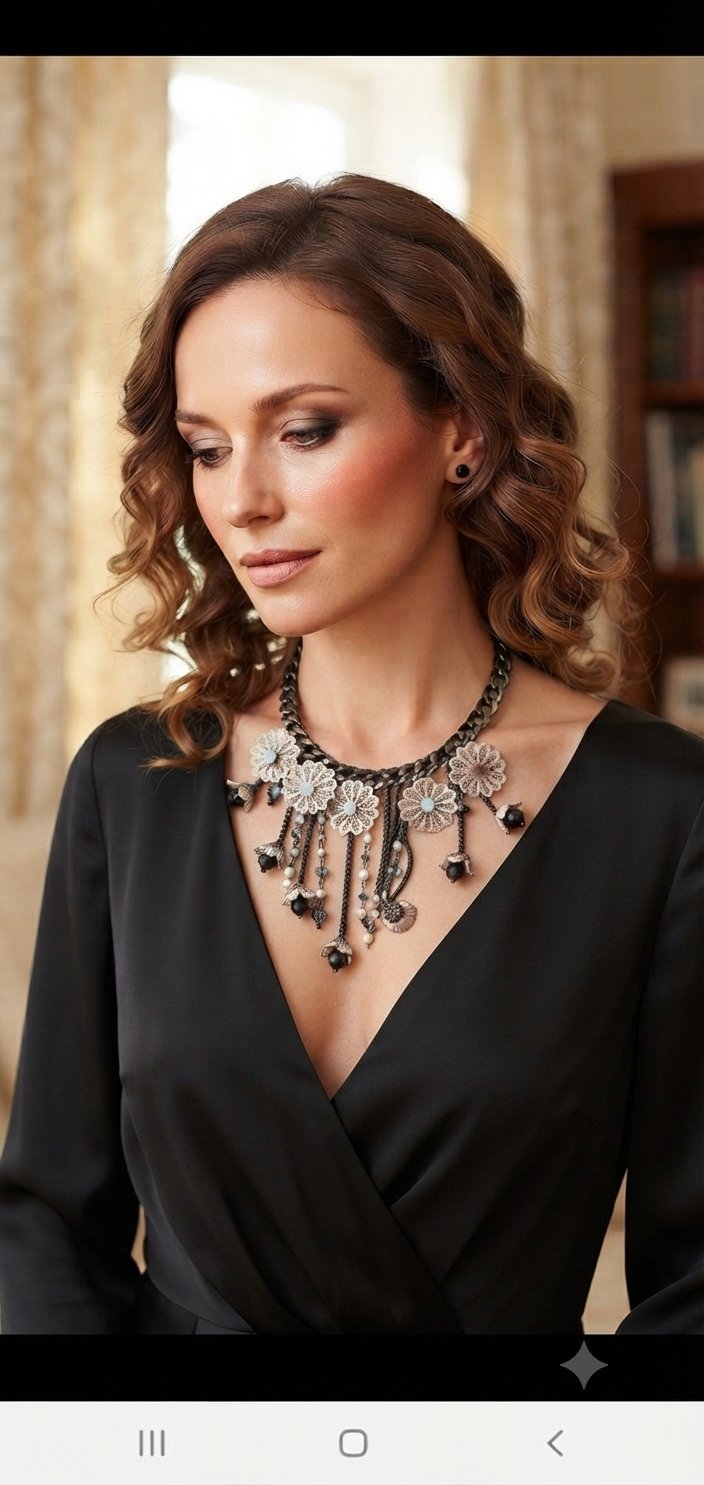 Collier fantaisie 