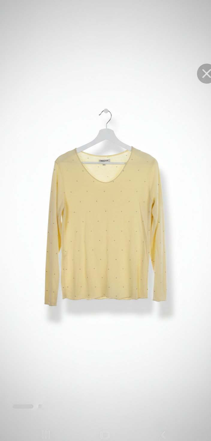 Pull jaune