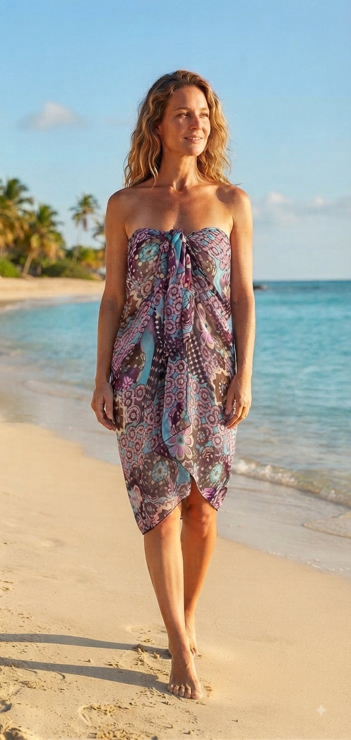 Cache maillot viscose 