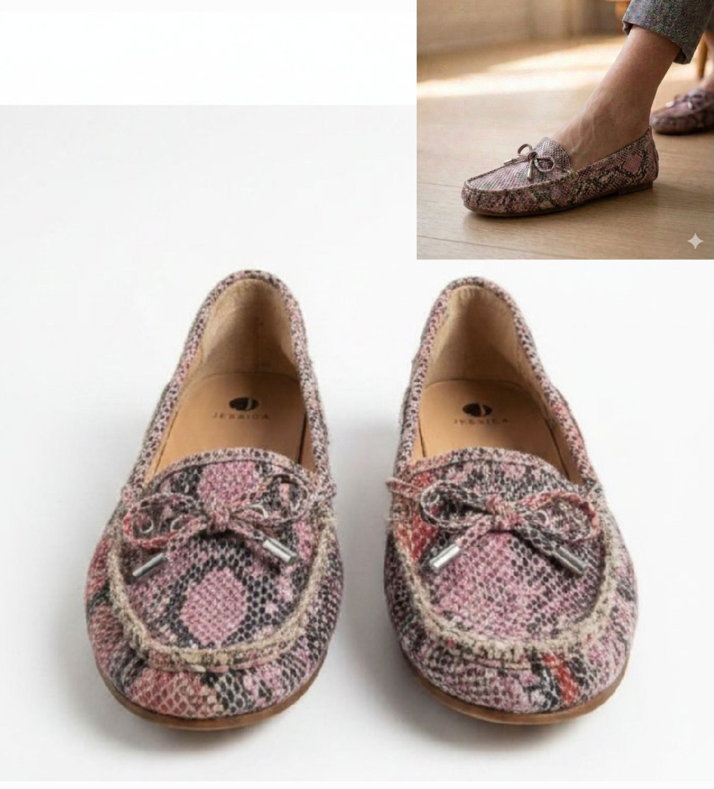 Ballerines cuires