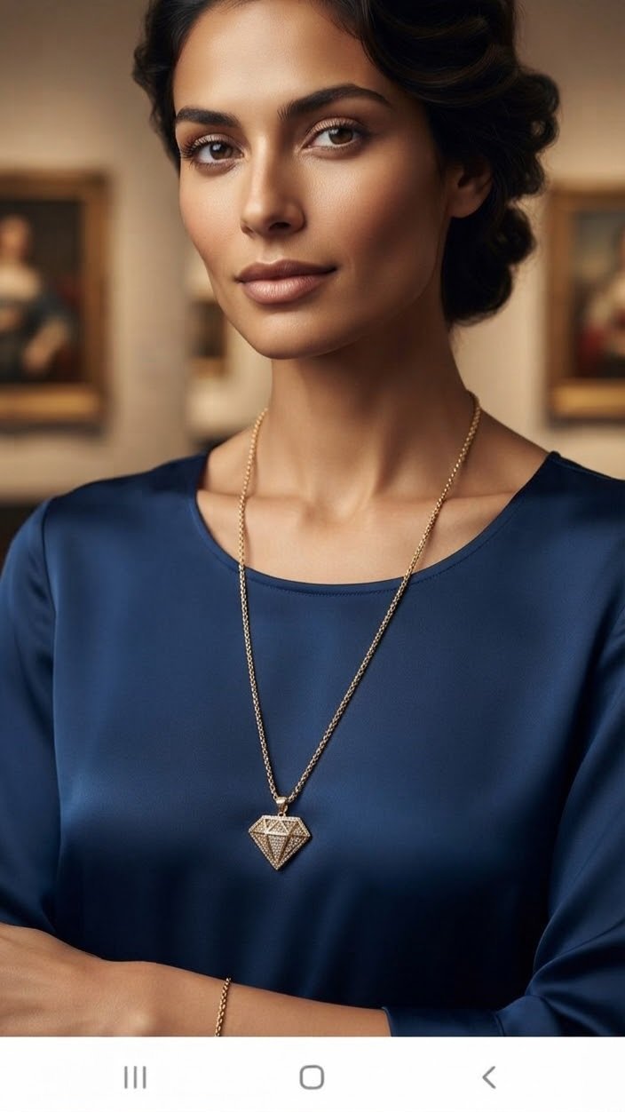 Collier doré