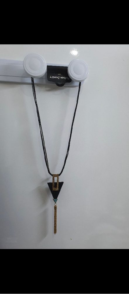 Collier fantaisie noir