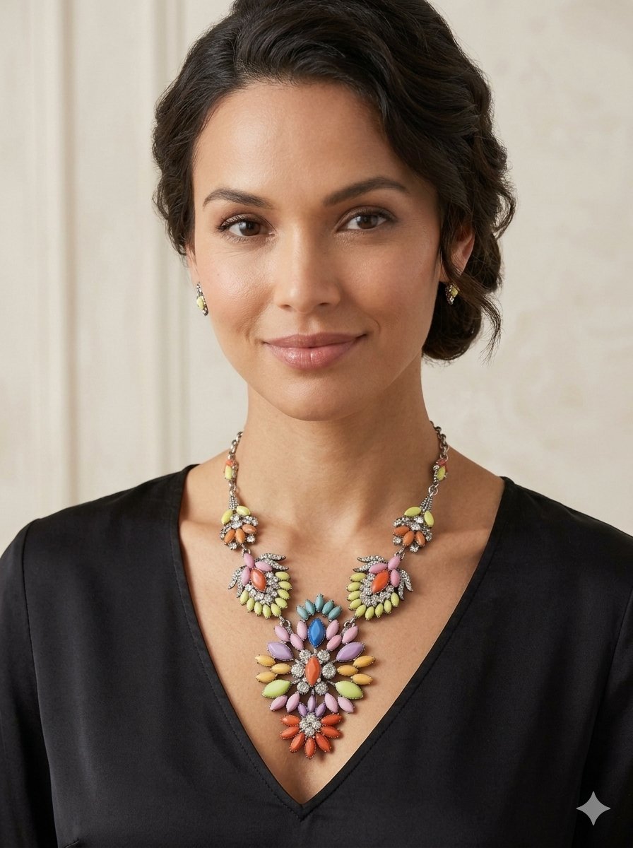 Collier fantaisie 