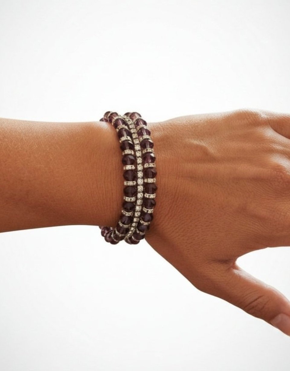 Gourmette marron 