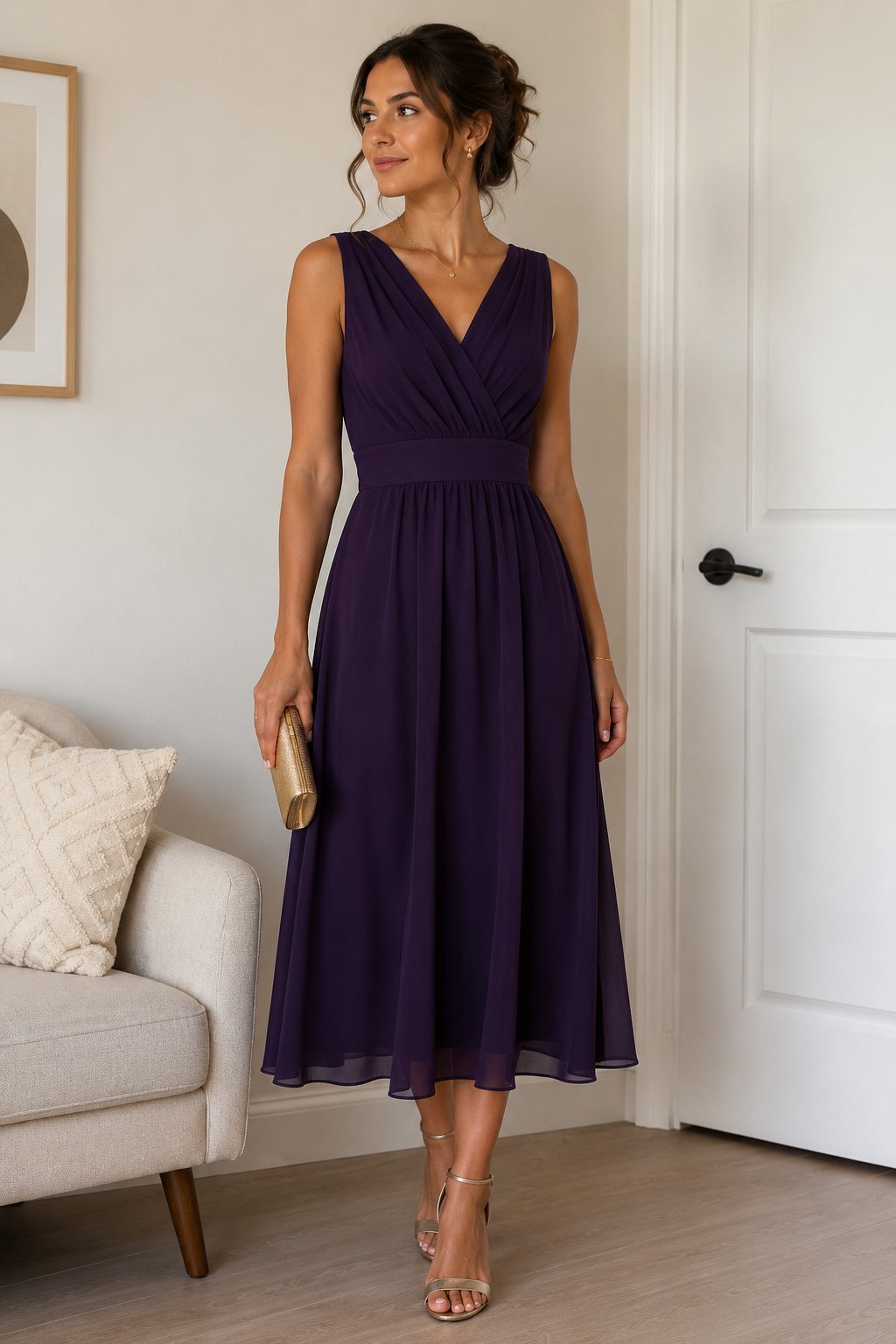 Robe violette