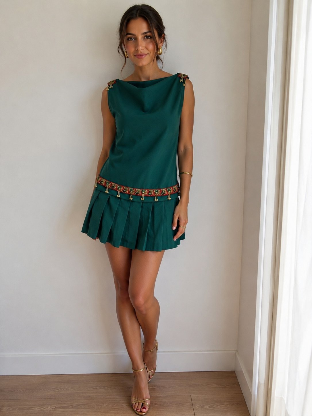 Robe verte