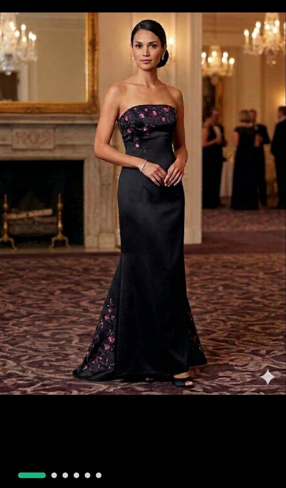 Robe soirée noire