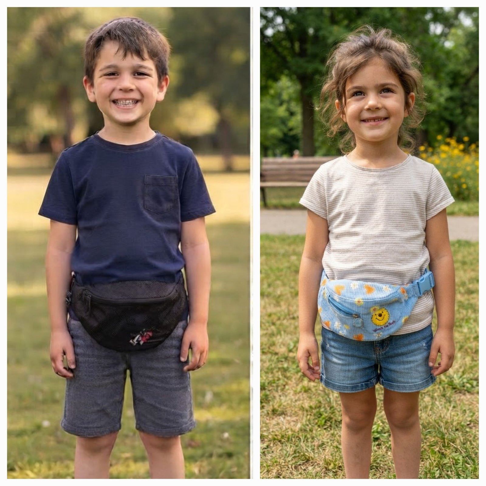 2 sacs bananes enfants 