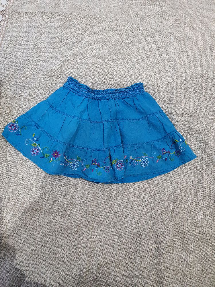 Jupe turquoise 