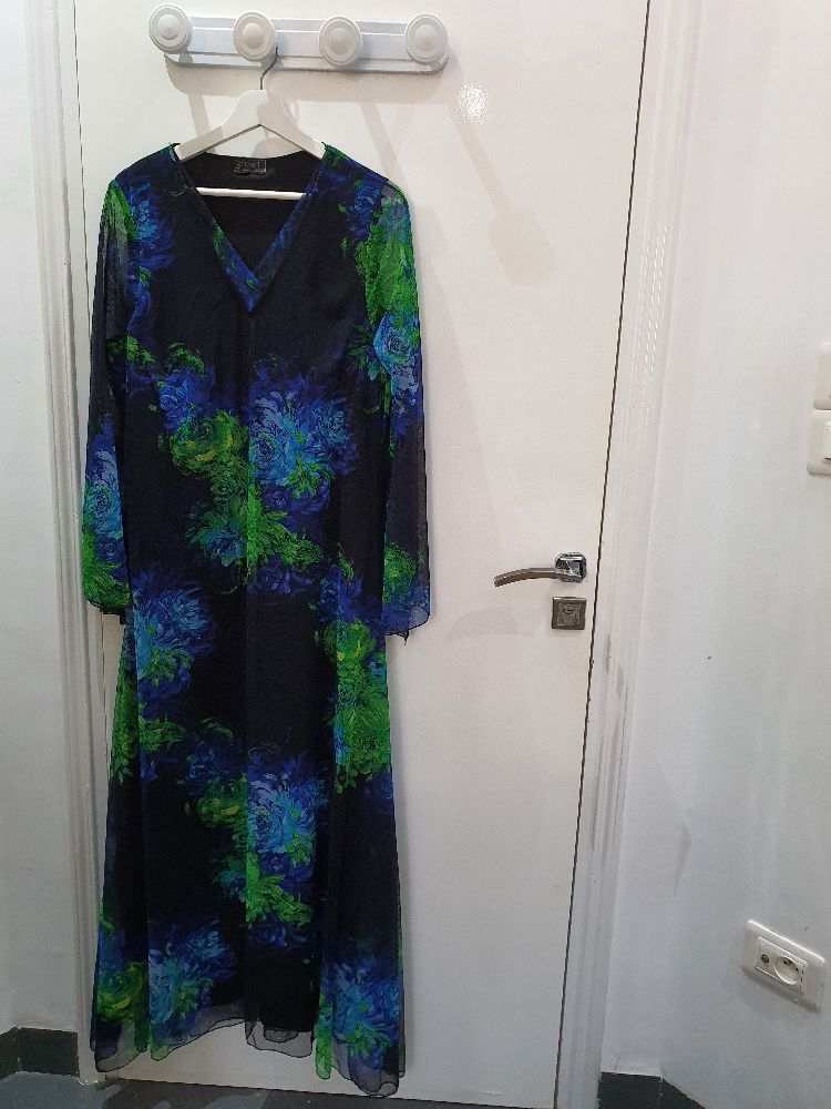 Robe tulle imprimée 