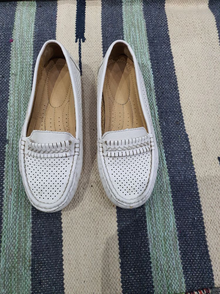 ballerines blanches