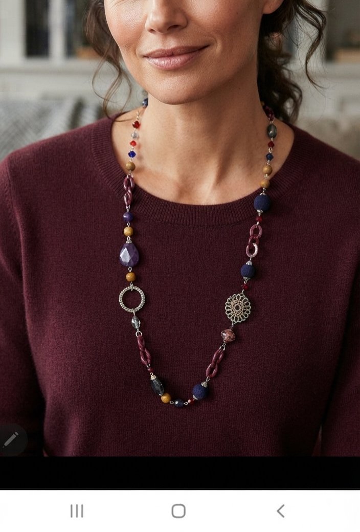 Collier multicolore 