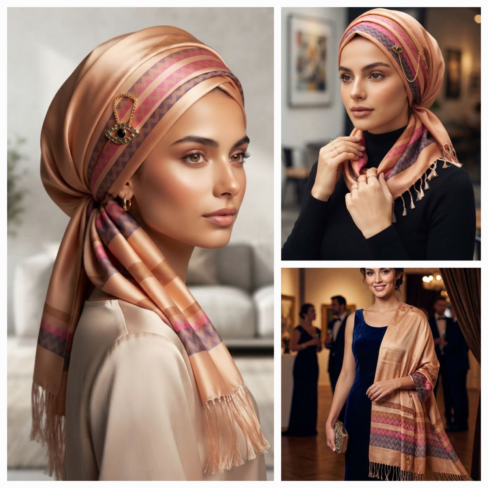Foulard-écharpe 