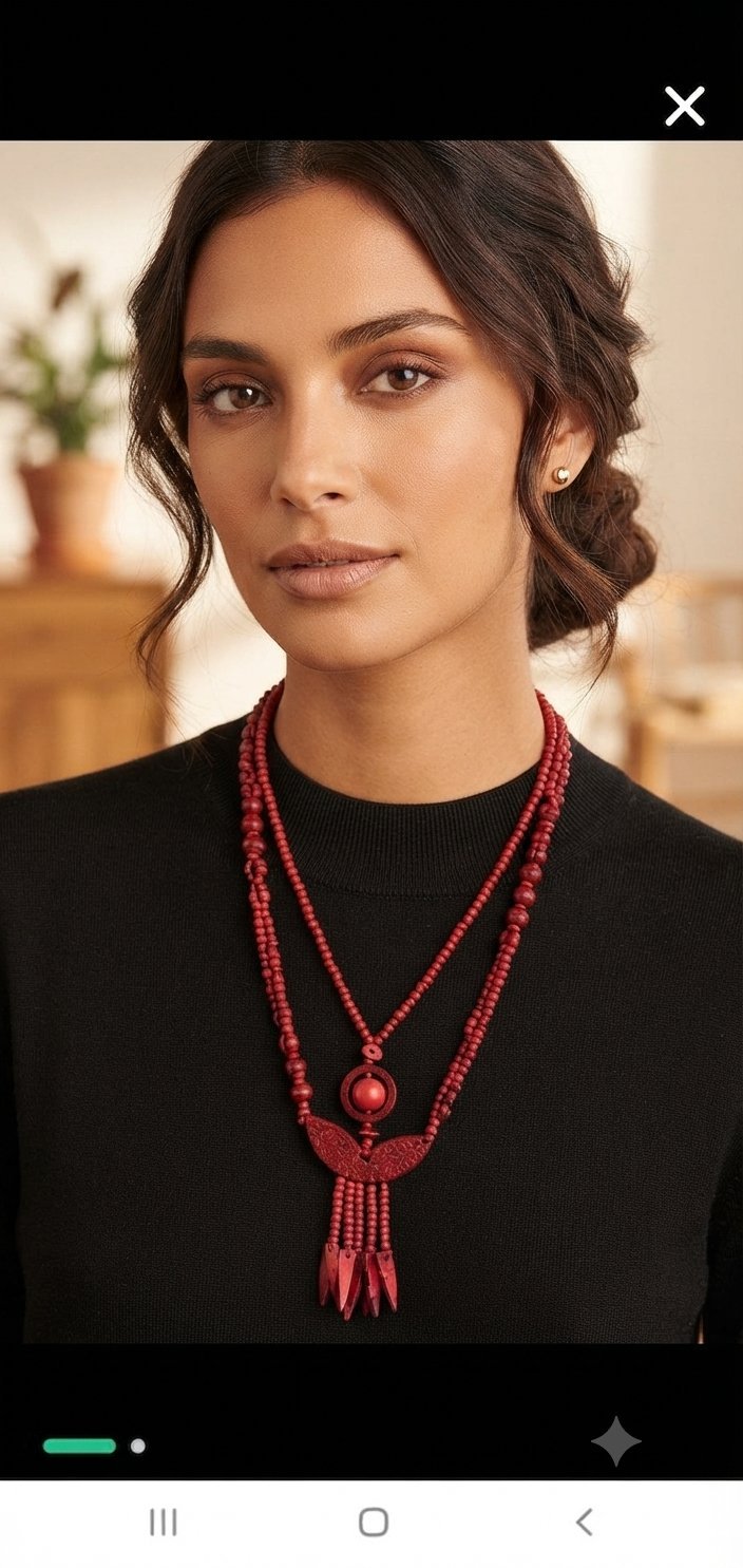 Collier rose