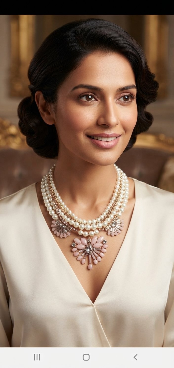 Collier perles