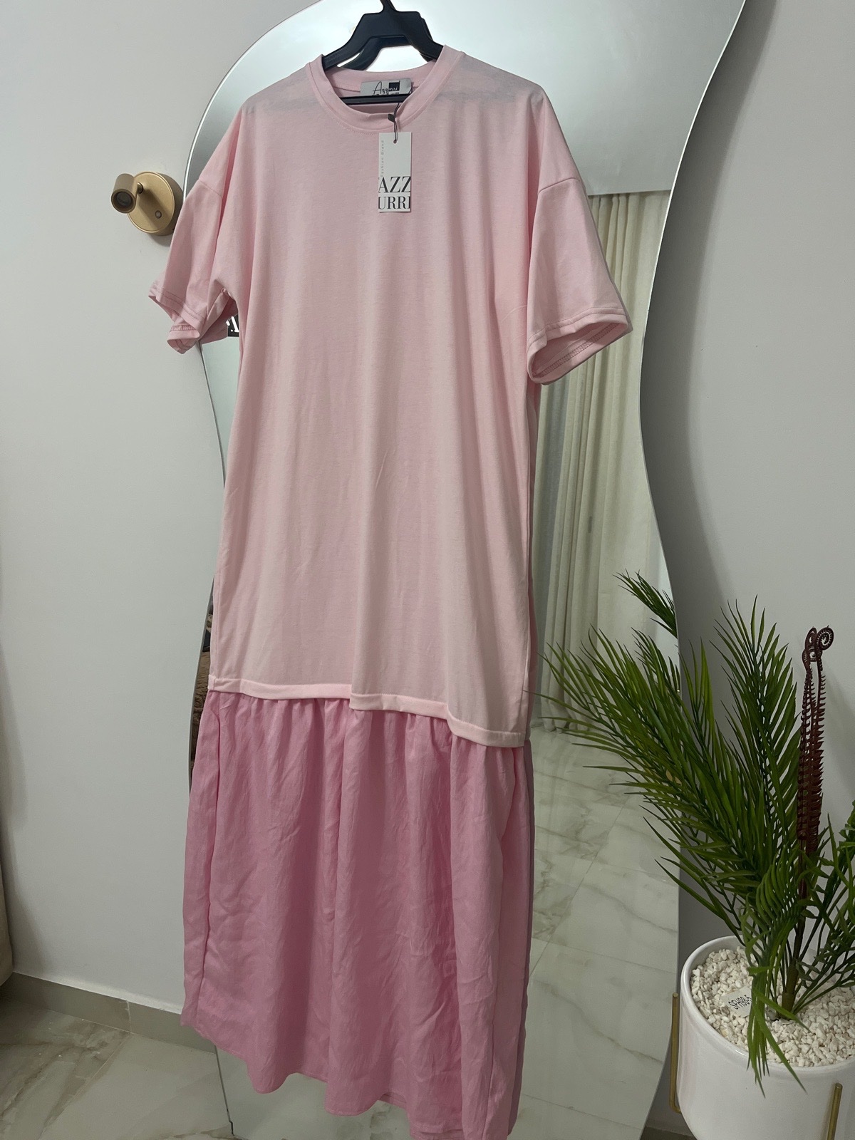 Robe rose neuf tendance 