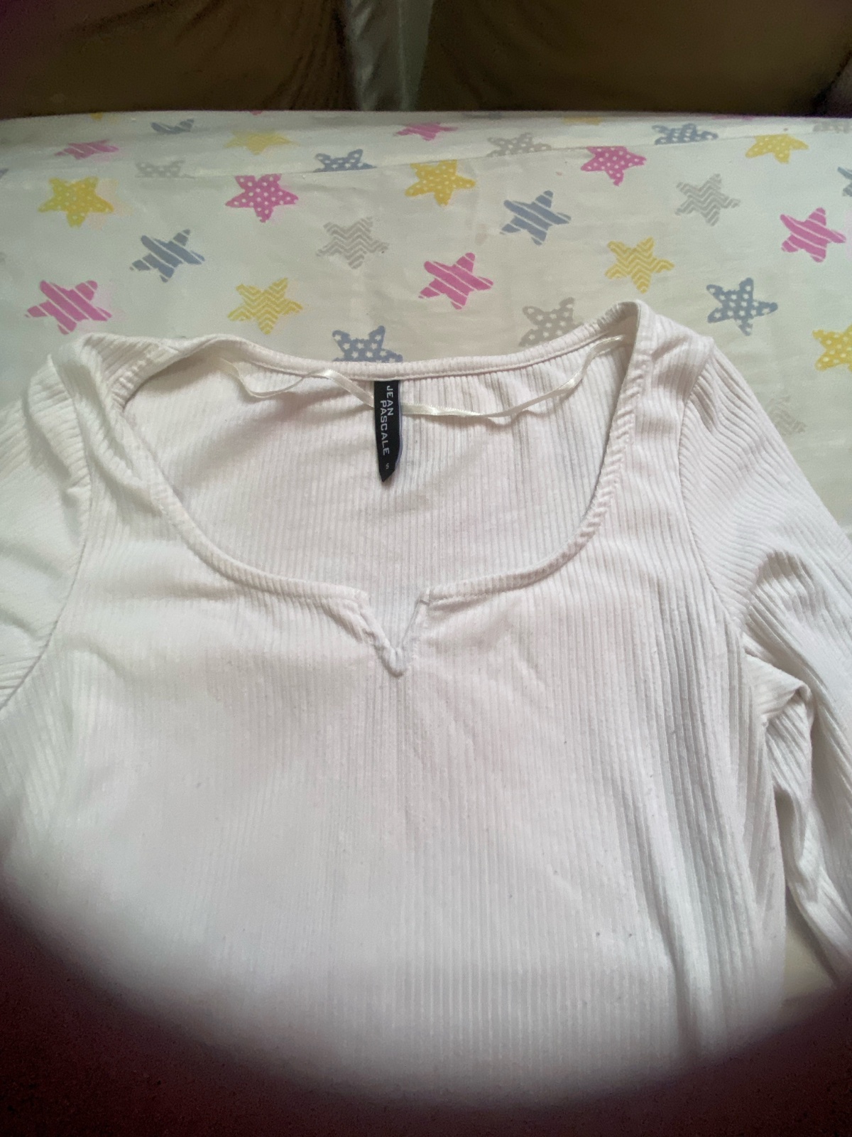 Pull top blanc