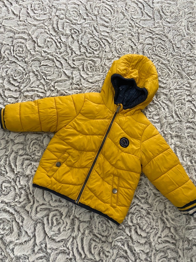 Manteau bébé double face