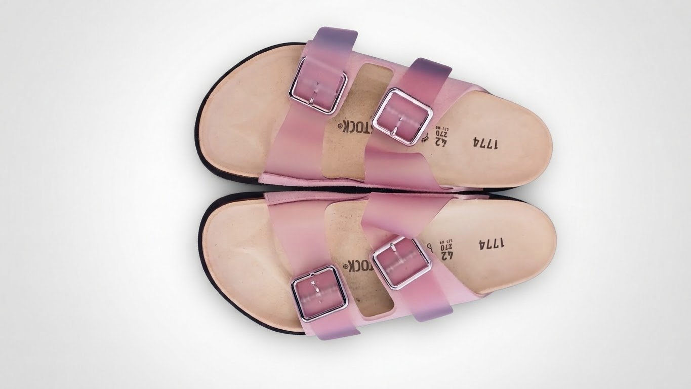 Birkenstock 1774 Arizona Milky ( Chintz Rose )