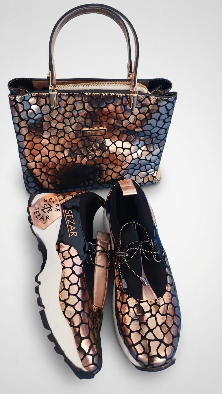 Sac à main + Baskets SEZAR – Pointure 41 🌟