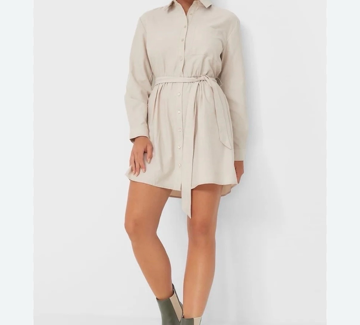 Stradivarius robe chemise taille L