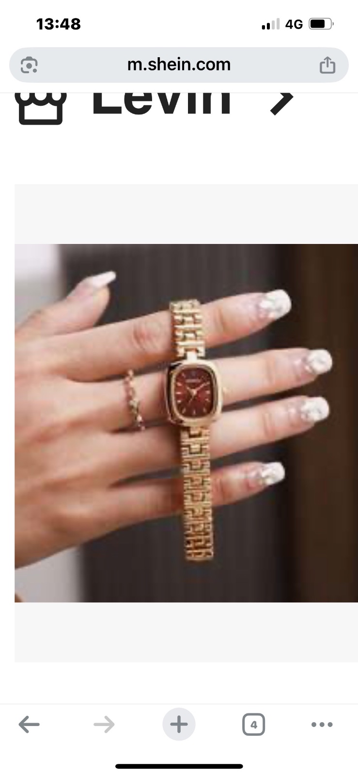 Montre tendance