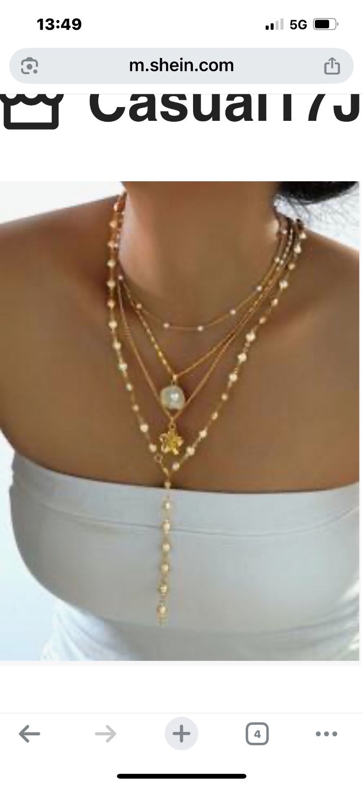 Collier mode été 2026