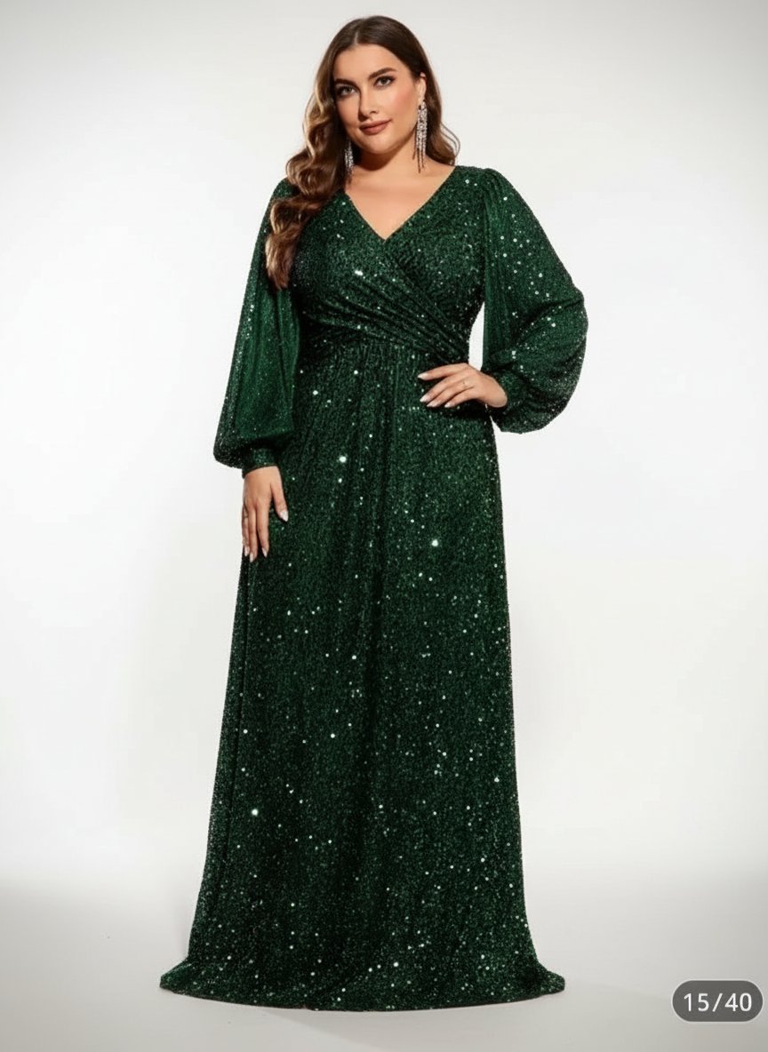 Robe soirée grande taille 
