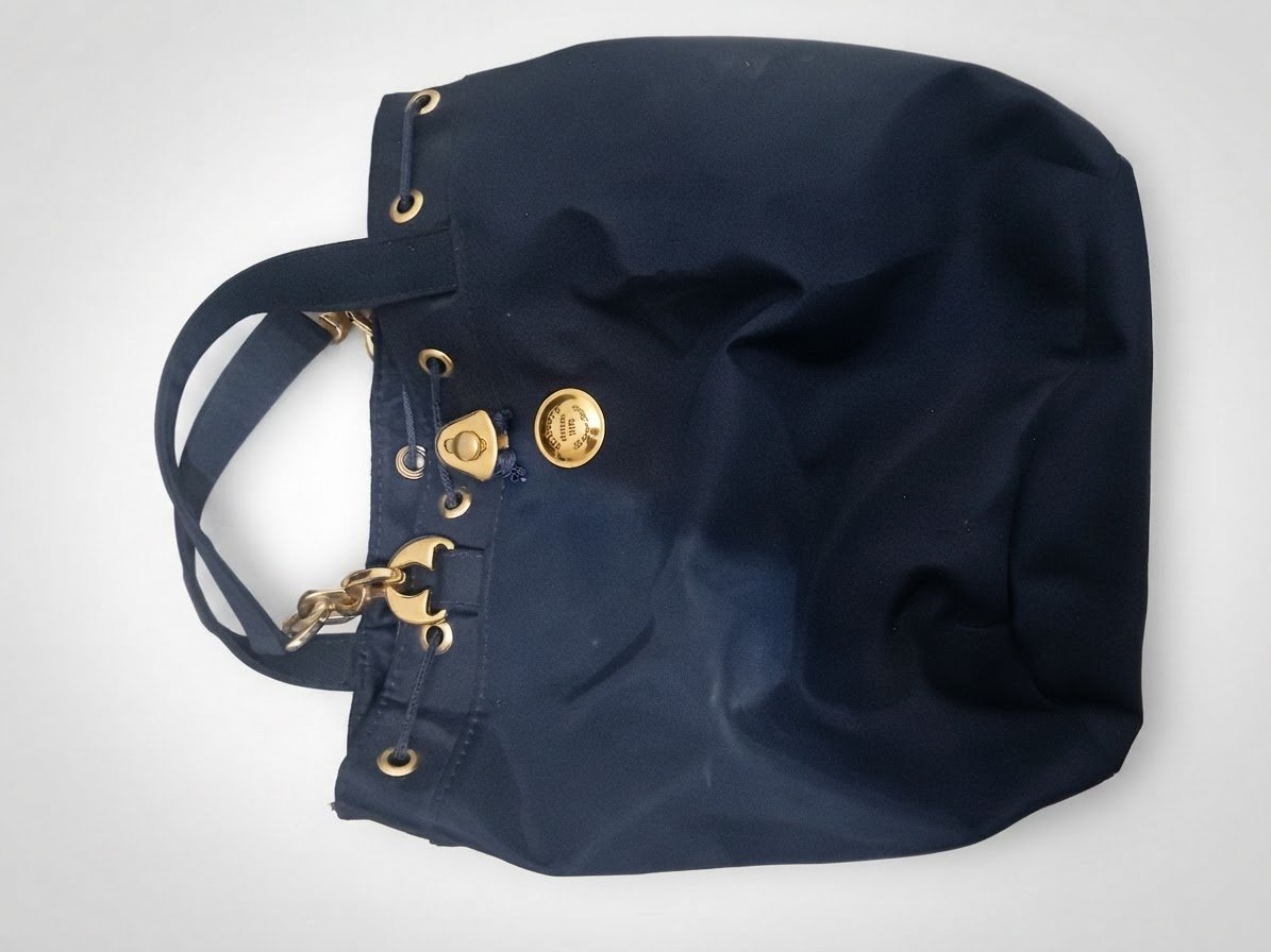 Sac à main bleu marine