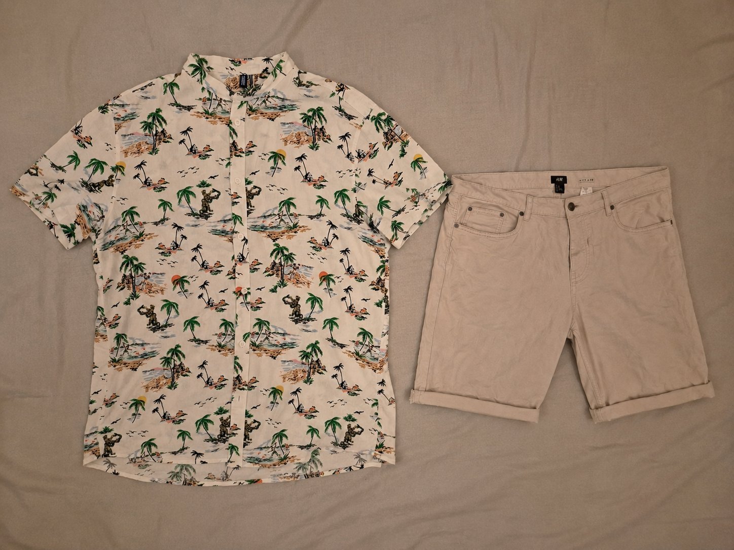 Lot ⛱️ chemise et short offert H&M taille ( L xl)