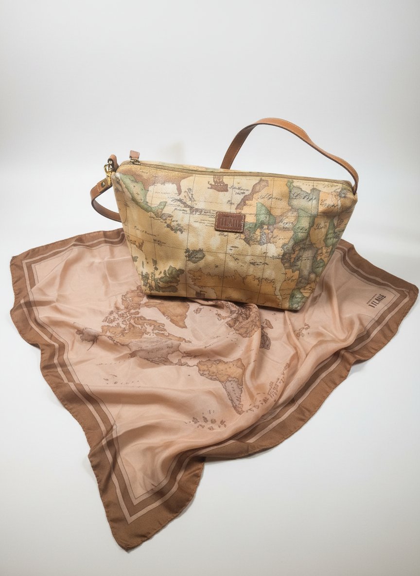 Lot sac et foulard Alviero Martini 1ª classe