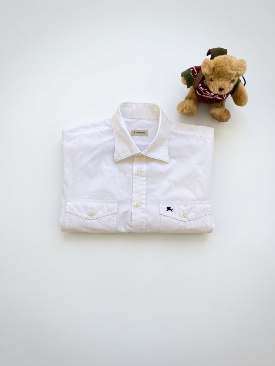 Chemise Burberry Vintage Blanche 