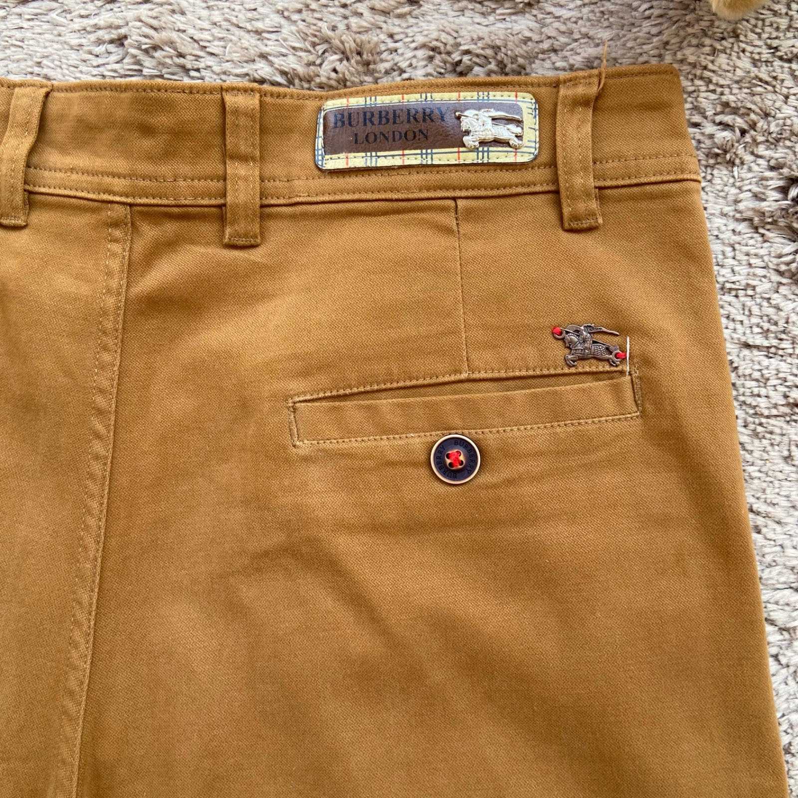 Pantalon Burberry Original Marron Taille 30