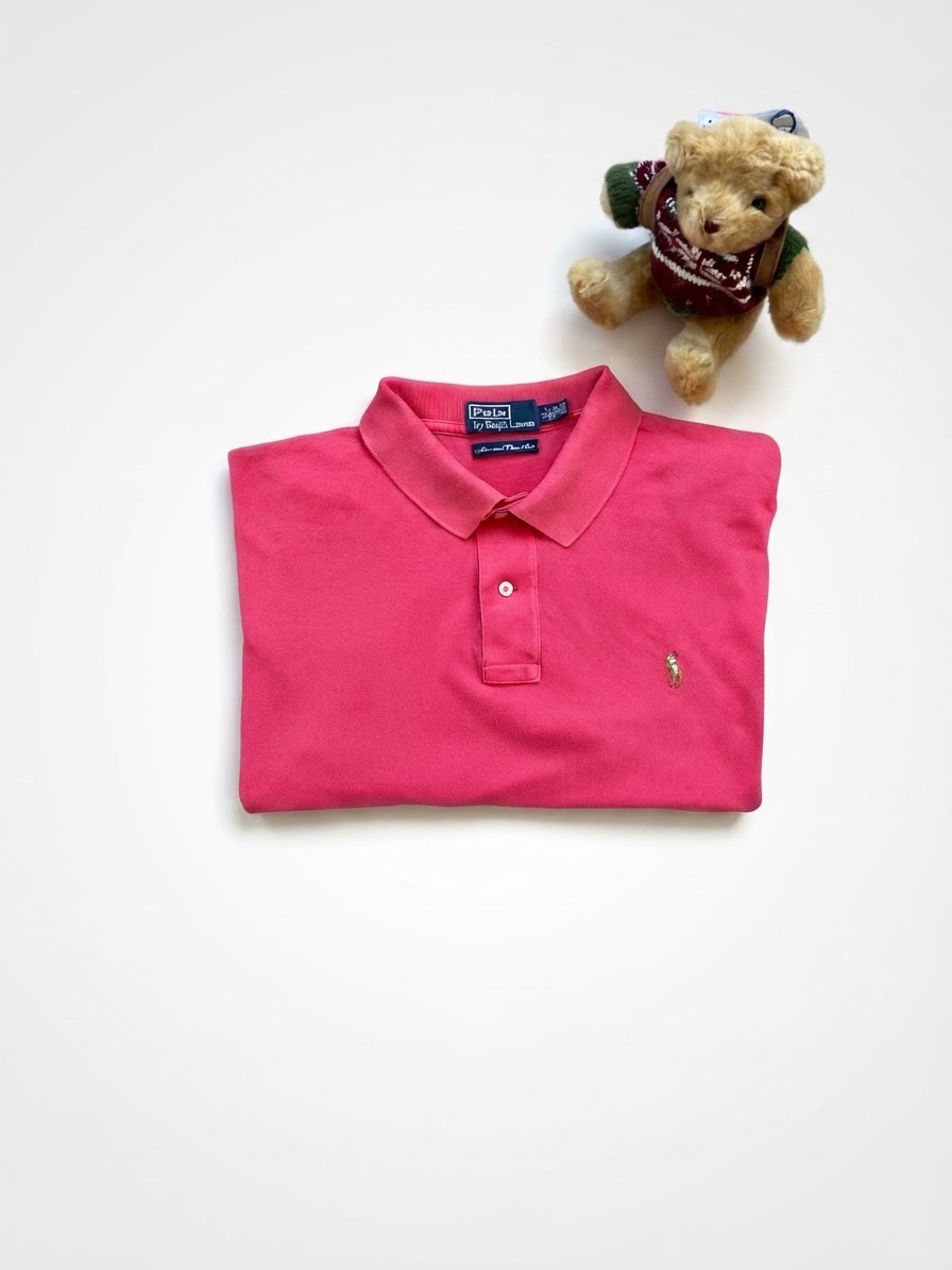 Polo Ralph Lauren Pink T-Shirt Taille XL 