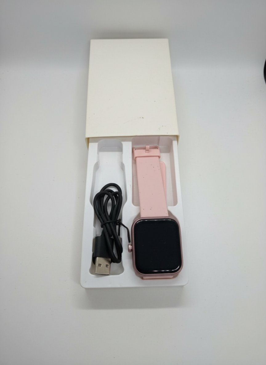 Une montre rose poudré pour femme neuve