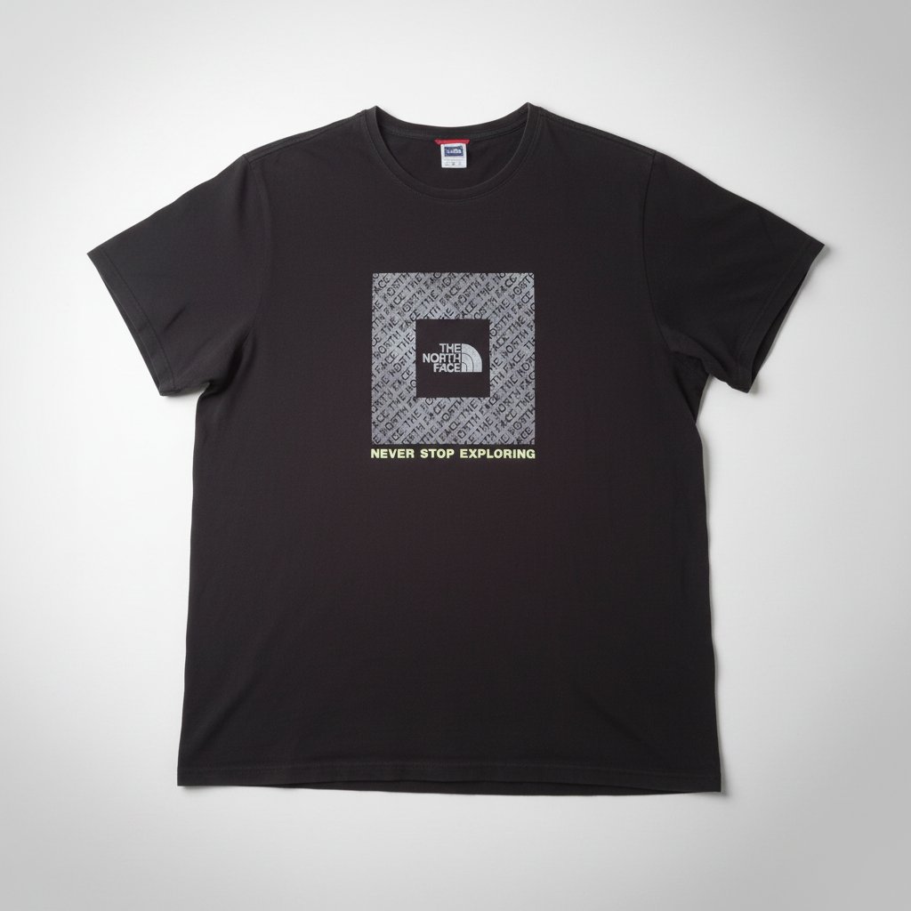 T-shirt noir style The North Face – Taille XXL