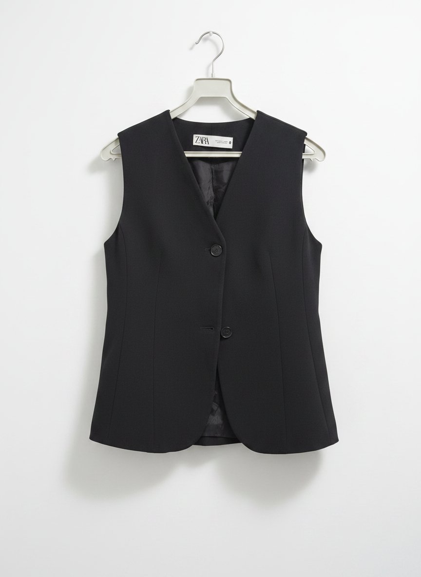 Gilets haut sans manches zara noir