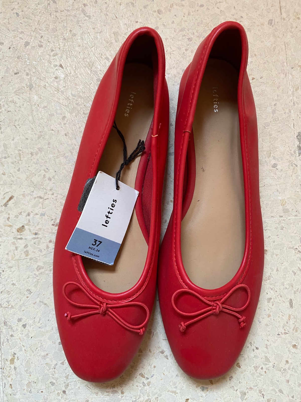 Ballerines rouge
