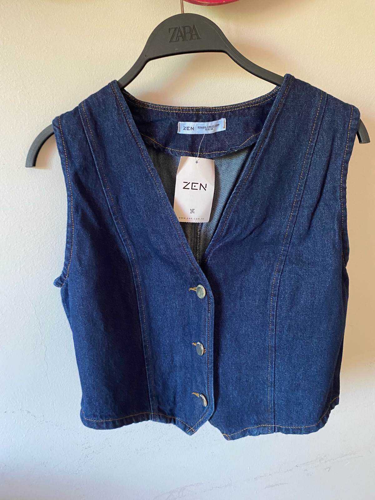 Waistcoat zen en jean 