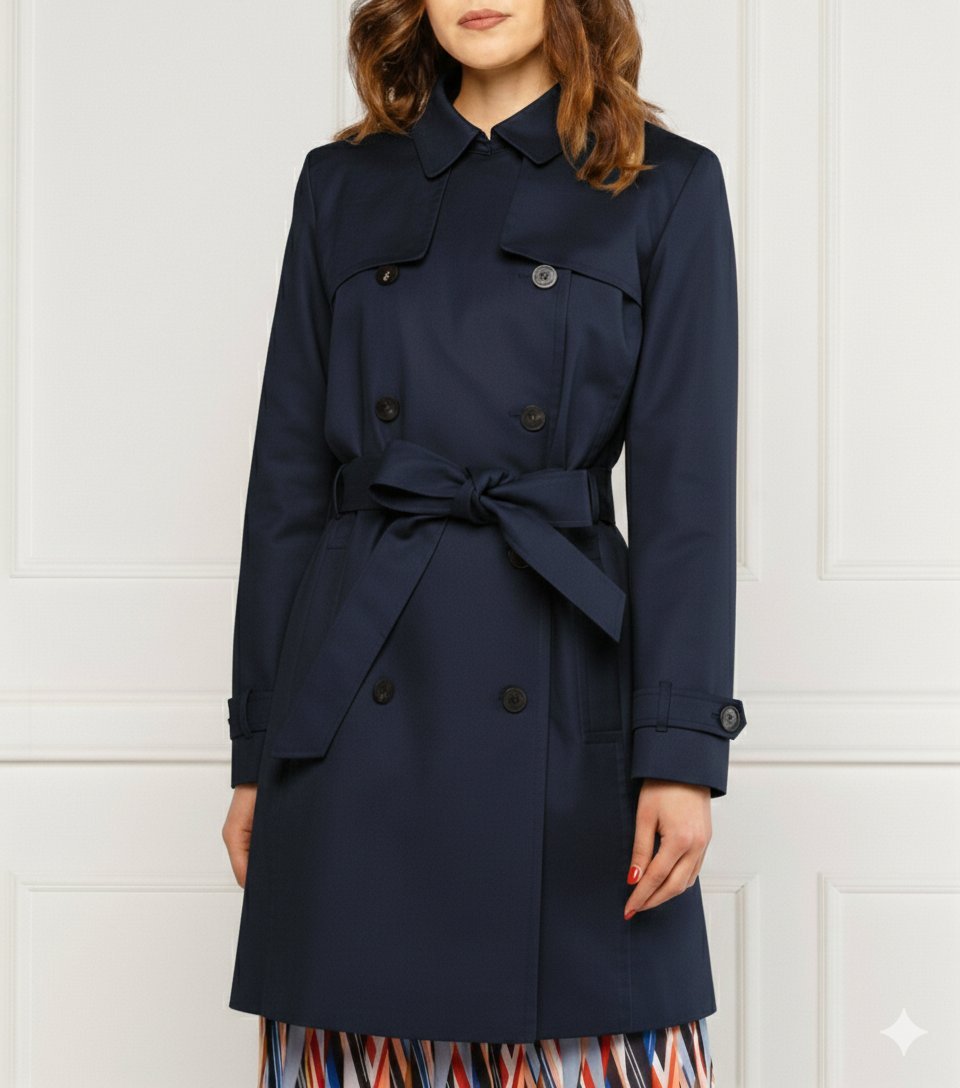 À vendre trench coat original 🚨HUGO BOSS 🚨, couleur navy, en très bon état et peu porté. Style chic et élégant, idéal pour toutes les occasions