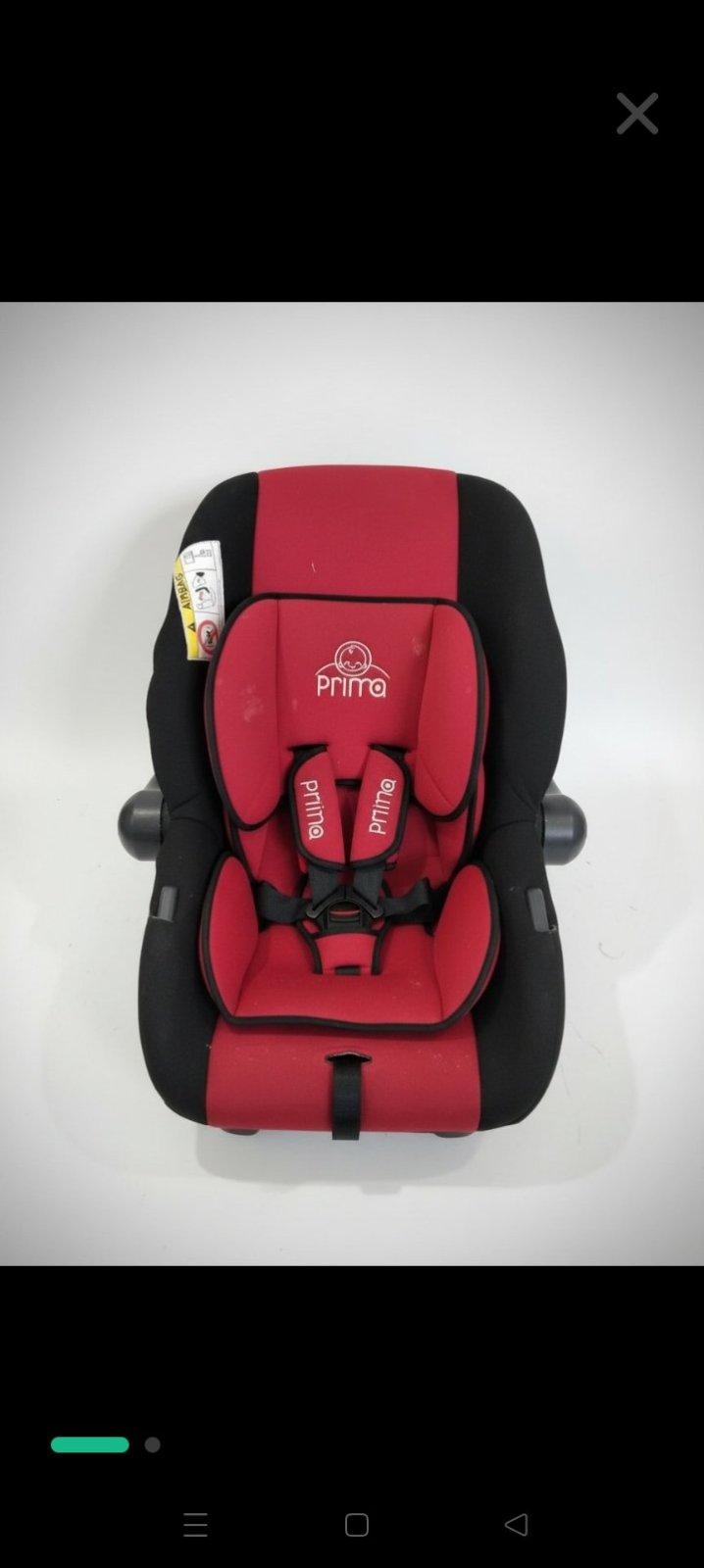 Siège auto bébé marque prima 