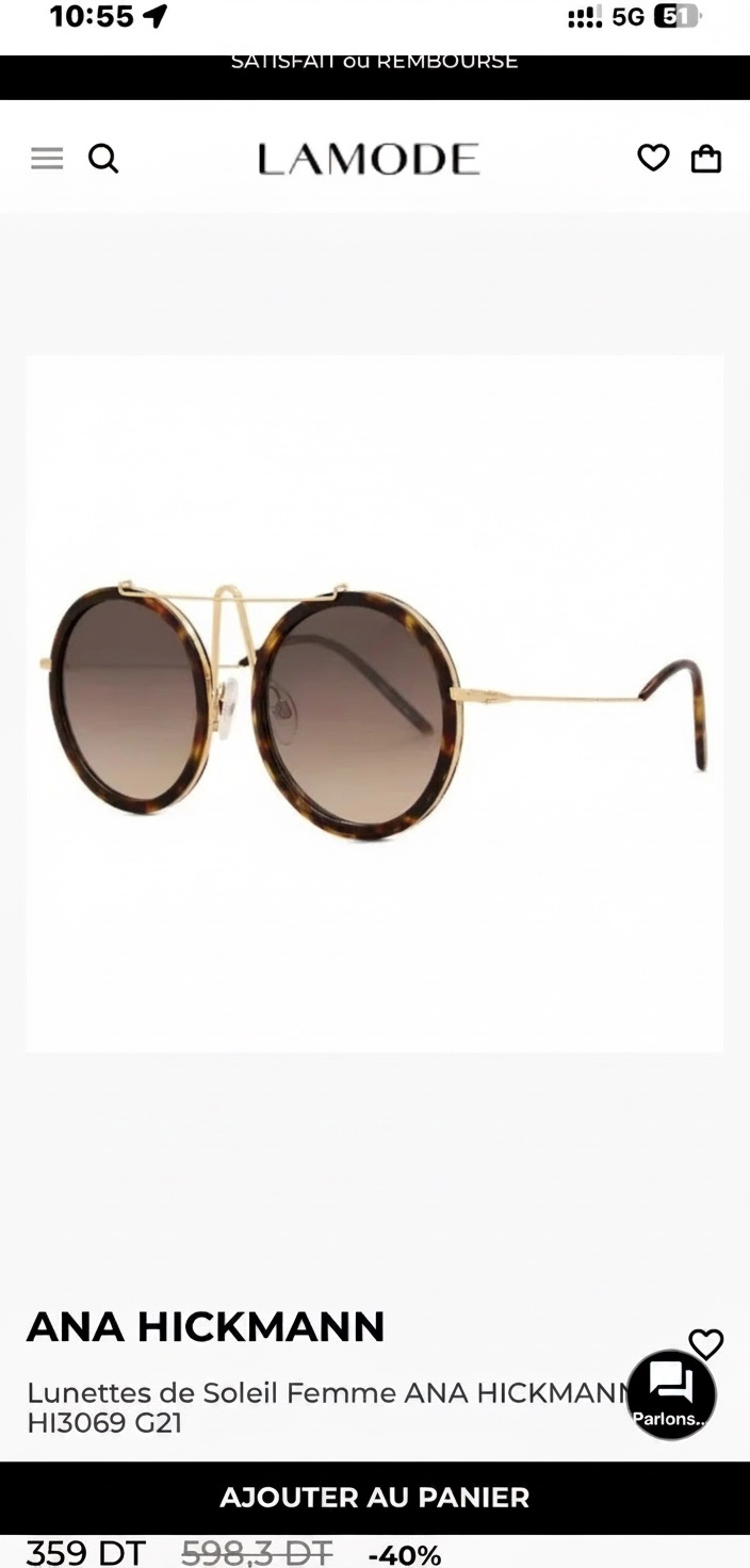 Lunettes solaires 