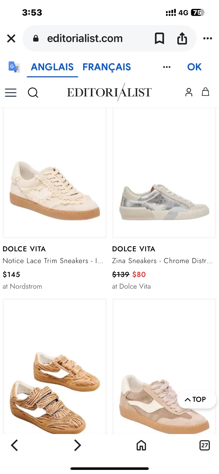 Sneakers dolce vita