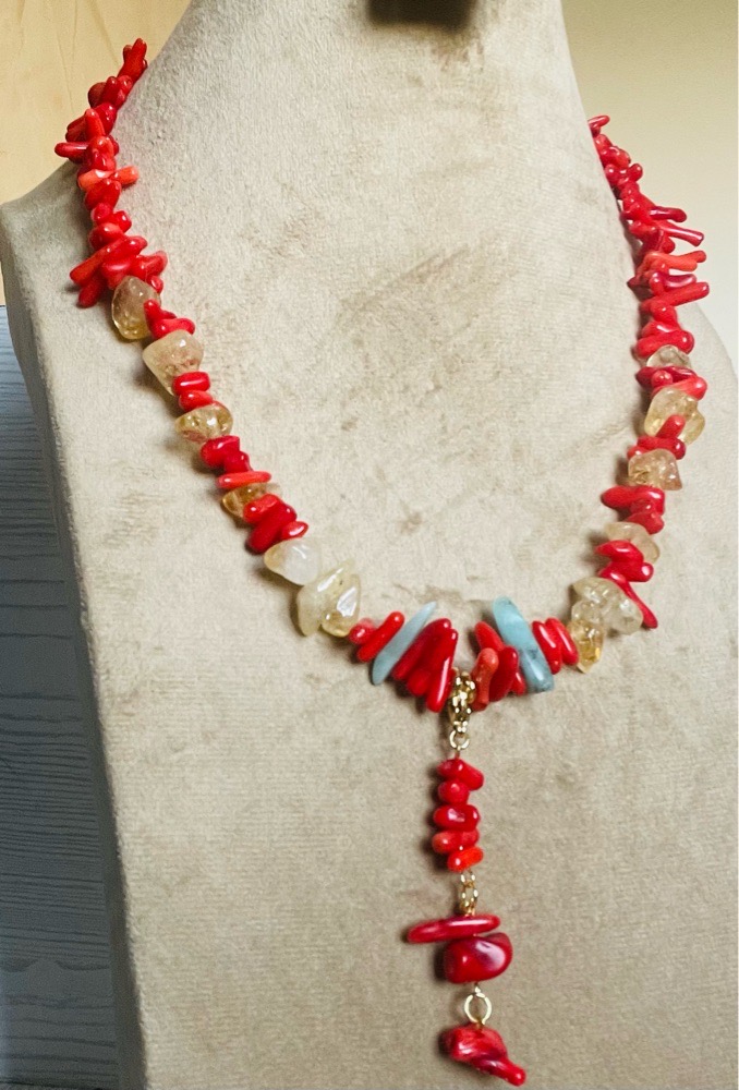 Collier corail