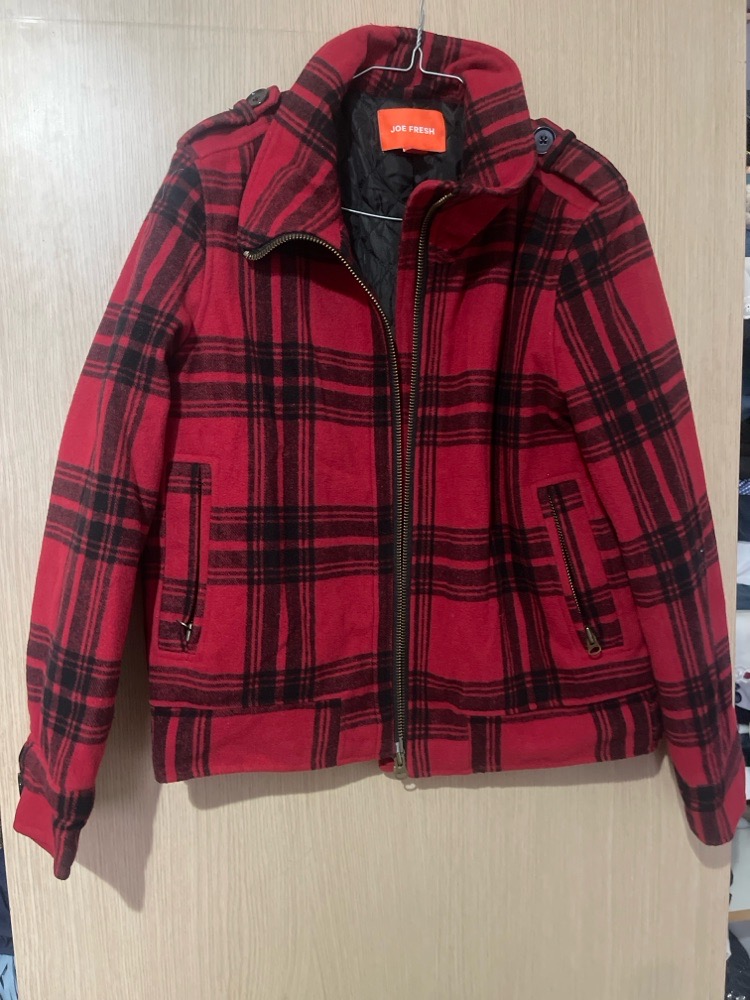 Veste a carreaux