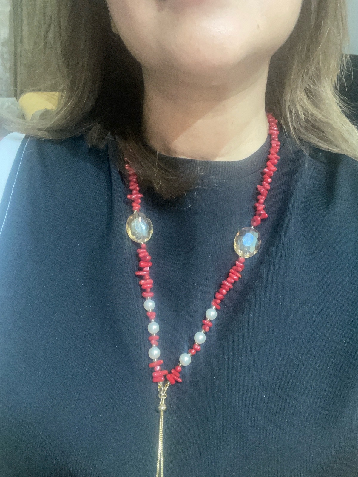 Collier corail